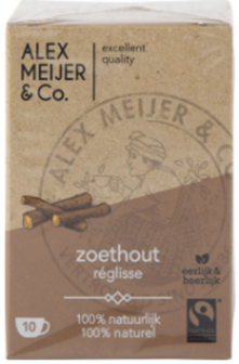 Alex Meijer Tee, Lakritze, FAIRTRADE
