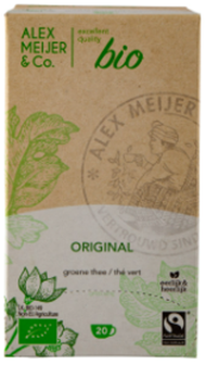 Alex Meijer BIO Tee, Gr&uuml;n-Original  Fairtrade