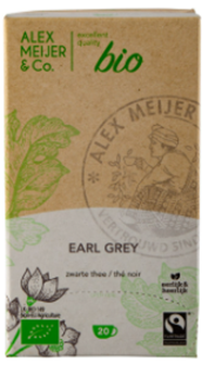 Alex Meijer BIO Tee, Earl Grey Fairtrade 