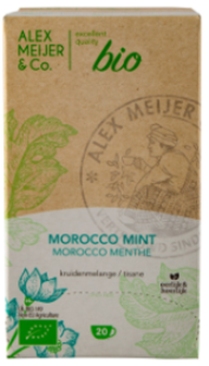 Alex Meijer BIO Tee, Marokko-Minze Fairtrade  