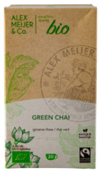Alex Meijer BIO Tee, Green-Chai Fairtrade  