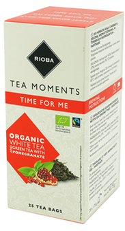 Rioba-Gr&uuml;ner-Tee-Granatapfel-Fairtrade / Organic-white-tea