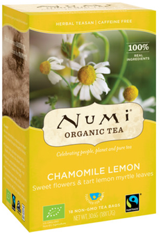 Numi tee Bio Kamille Zitrone Fairtrade / Numi Chamomile lemon - sweet meadows