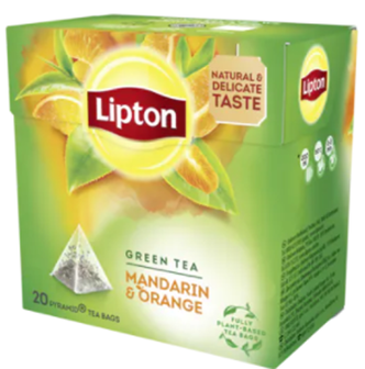 Lipton Gr&uuml;ner Tee Mandarine-Orange / lipton tee Green Mandarin-Orange
