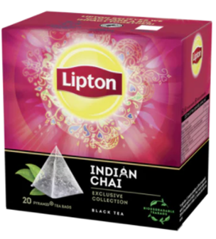 Lipton Schwarzer Tee Indischer Chai  / lipton tee Indian Chai