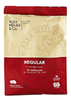 Alex Meijer kaffeepads Regular