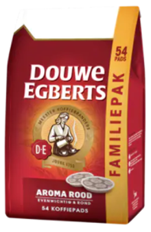 Douwe Egberts Kaffeepads Aroma Rot/Aroma Rood