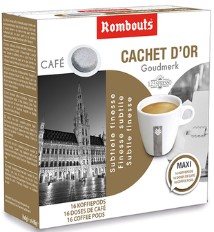 Rombouts Kaffee-Pads Gold Marke/Goudmerk