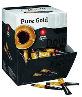 Douwe Egberts Pure Gold Instant-Kaffee Sticks Spenderbox