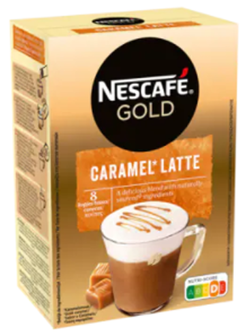 Nescaf&eacute; Kaffee Gold Karamell Latte/ Gold Caramel Latte