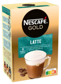 Nescaf&eacute; Kaffee Gold Latte Macchiato
