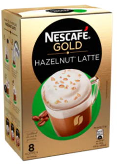 Nescaf&eacute; Kaffee Gold Haselnuss Latte/hazelnut latte
