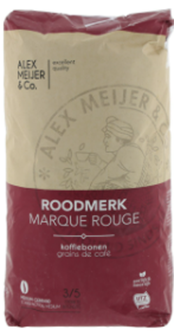 Alex Meijer Kaffeebohnen  Red Label / Roodmerk3kgSN