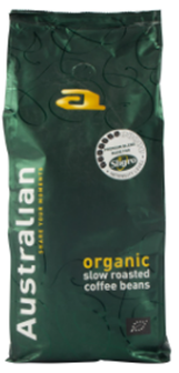 Australian Kaffeebohnen ORGANIC Espresso Green SLOW roast 