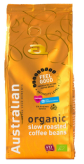 Australian Kaffeebohnen ORGANIC Espresso Feel good SLOW roast 