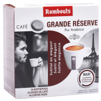 Rombouts Kaffeefilter / Pads GRANDE RESERVE 