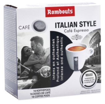 Rombouts Kaffeefilter / Pads Italian Style
