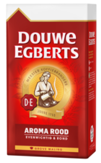 Douwe-Egberts-Filterkaffee-Aroma Rot-Grob-gemahlen-Arome-Rood-GROVE-maling-Snelfilter