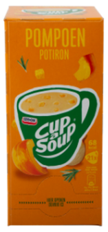 Unox-Suppe-Instant-Sticks-Cup-a-Soup-K&uuml;rbissuppe-Pompoensoep