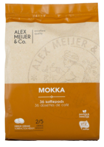Alex Meijer kaffeepads Mokka