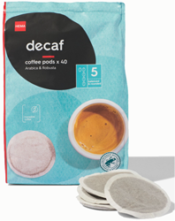 Hema Kaffee-Pads entkoffeiniert /Decaf