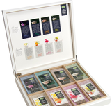 Pickwick Langsam Tee Teekiste gefüllt mit 8 Fächern / Pickwick Slow Tea Theekist, gevuld, 8-vaks wit , SN Pickwick Langsam Tee Teekiste gefüllt mit 8 Fächern / Pickwick Slow Tea Theekist, gevuld, 8-vaks wit , SN